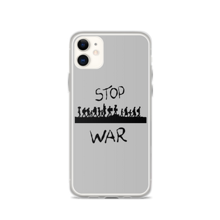 Stop War Clear Case for iPhone®