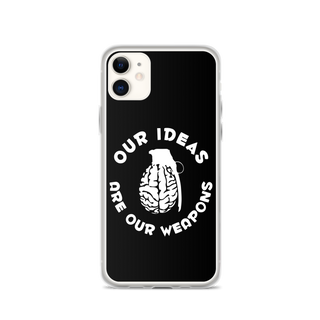 Our Ideas Are Our Weapons Clear Case for iPhone®