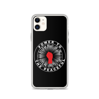 Power To The Peaceful Clear Case for iPhone®