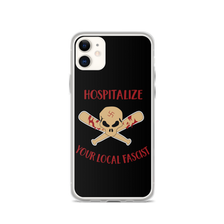 Hospitalize Your Local Fascist Clear Case for iPhone®