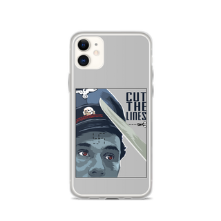 Cut The Lines Clear Case for iPhone®