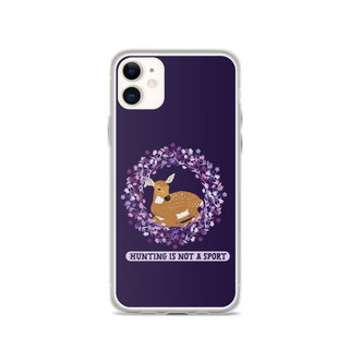 Hunting is Not a Sport Clear Case for iPhone®