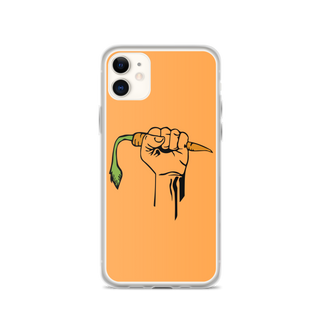 Vegetarian Power iPhone Case