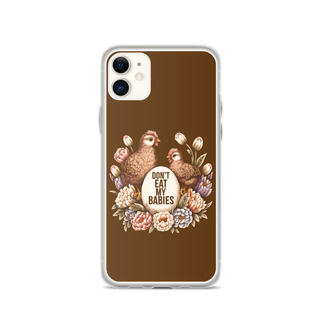 Don’t Eat My Babies iPhone Case