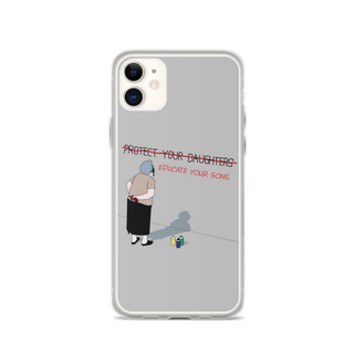 Educate Your Sons Clear Case for iPhone®