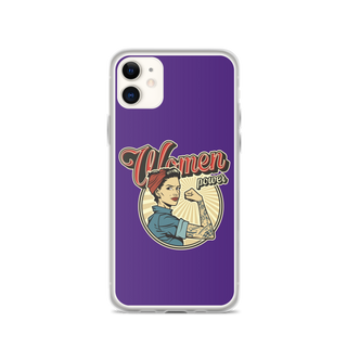 Women Power Clear Case for iPhone®