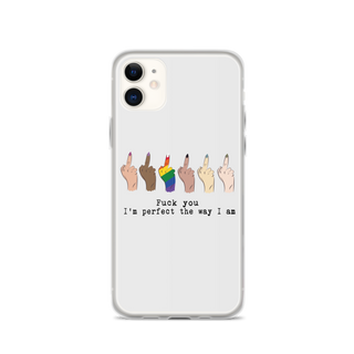 I’m Perfect The Way I’m Clear Case for iPhone®