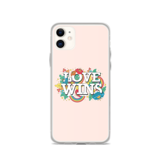 Love Wins Clear Case for iPhone®