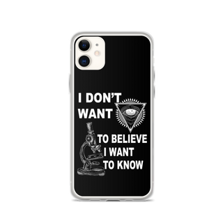 I Want to Know Clear Case for iPhone®