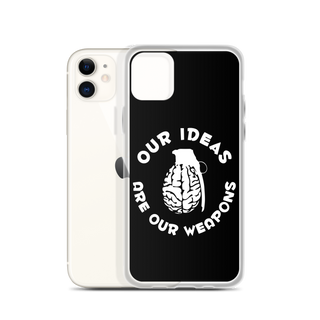 Our Ideas Are Our Weapons Clear Case for iPhone®