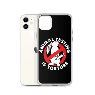 Animal Testing is Torture Clear Case for iPhone®