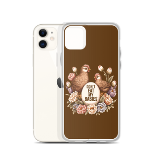 Don’t Eat My Babies iPhone Case