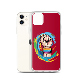 LGBTIQ+ Punch Clear Case for iPhone®