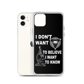 I Want to Know Clear Case for iPhone®