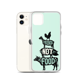 Friends Not Food v2 iPhone Case