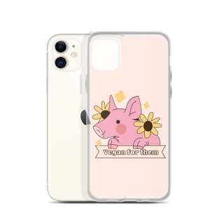 Vegan For Them iPhone Case