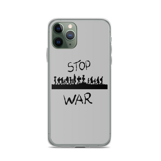 Stop War Clear Case for iPhone®