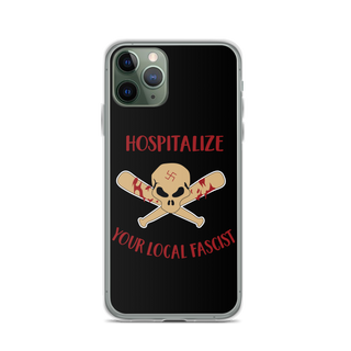 Hospitalize Your Local Fascist Clear Case for iPhone®