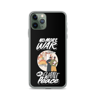 We Want Peace Clear Case for iPhone®