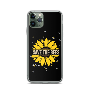 Save The Bees Clear Case for iPhone®