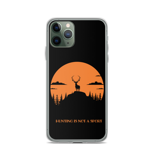 Hunting is Not a Sport v2 Clear Case for iPhone®