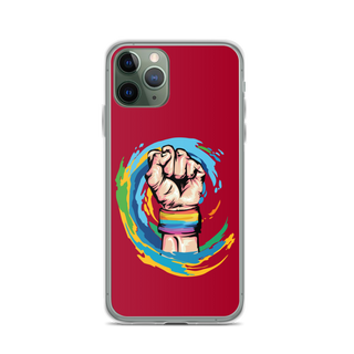 LGBTIQ+ Punch Clear Case for iPhone®