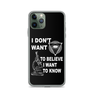 I Want to Know Clear Case for iPhone®