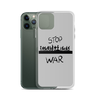 Stop War Clear Case for iPhone®