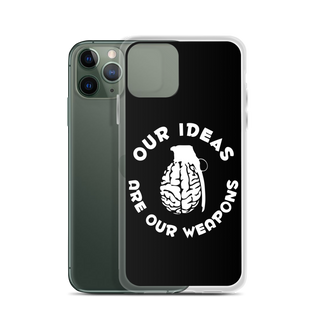 Our Ideas Are Our Weapons Clear Case for iPhone®