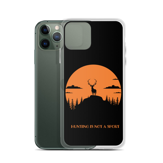 Hunting is Not a Sport v2 Clear Case for iPhone®