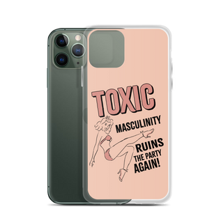 Toxic Masculinity Clear Case for iPhone®