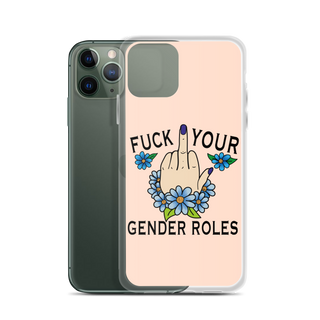 F*ck Your Gender Roles Clear Case for iPhone®