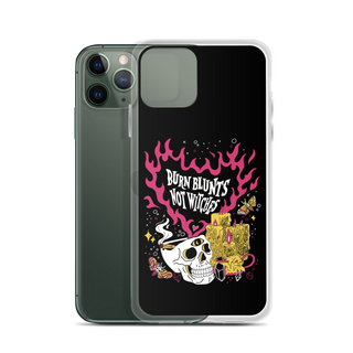 Burn Blunts Not Witches Clear Case for iPhone®