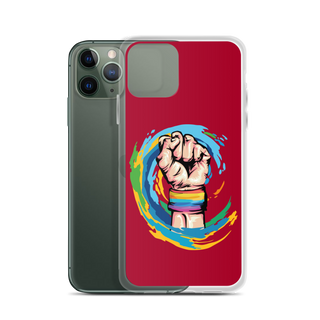 LGBTIQ+ Punch Clear Case for iPhone®