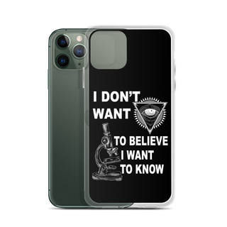 I Want to Know Clear Case for iPhone®