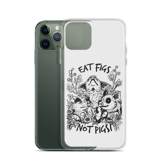 Eat Figs No Pigs iPhone Case