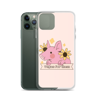 Vegan For Them iPhone Case