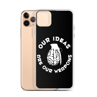 Our Ideas Are Our Weapons Clear Case for iPhone®