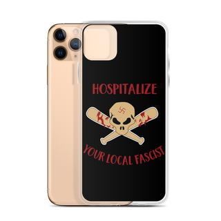 Hospitalize Your Local Fascist Clear Case for iPhone®