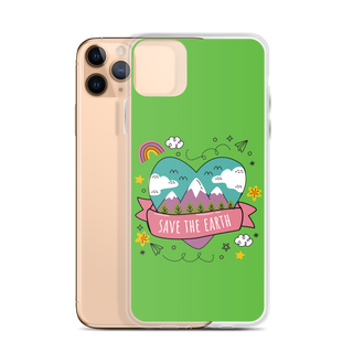 Save The Earth Clear Case for iPhone®