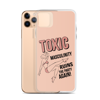 Toxic Masculinity Clear Case for iPhone®