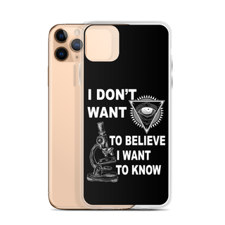 I Want to Know Clear Case for iPhone®