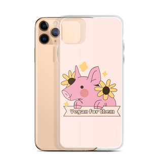 Vegan For Them iPhone Case