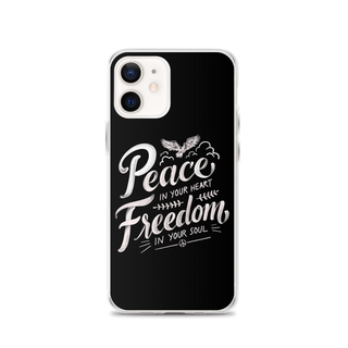 Peace in Your Heart Freedom in Your Soul Clear Case for iPhone®