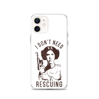 I Don't Need Rescuing Clear Case for iPhone®