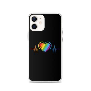 LGBTIQ+ Heart Clear Case for iPhone®