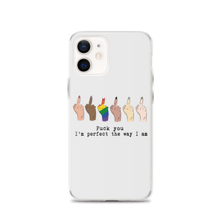 I’m Perfect The Way I’m Clear Case for iPhone®