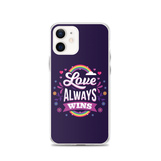 Love Always Wins Clear Case for iPhone®