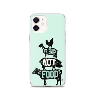 Friends Not Food v2 iPhone Case