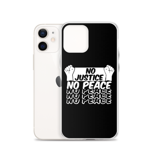 No Justice No Peace Clear Case for iPhone®